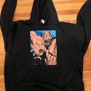 WeStSiDe GuNN x Ultimate Warrior  MeaN GeNe GxFR 4th Rope XXL Hooded Sweatshirt